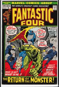 Fantastic Four #124 (1972) Fantastic Four