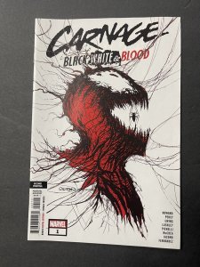 Carnage Black White and Blood #1 2nd Printing Patrick Gleason Marvel Comics NM+