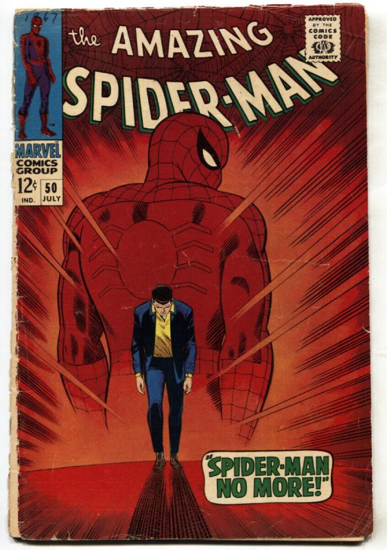 Amazing Spider-Man #50--1st Kingpin--comic book-Marvel--FR