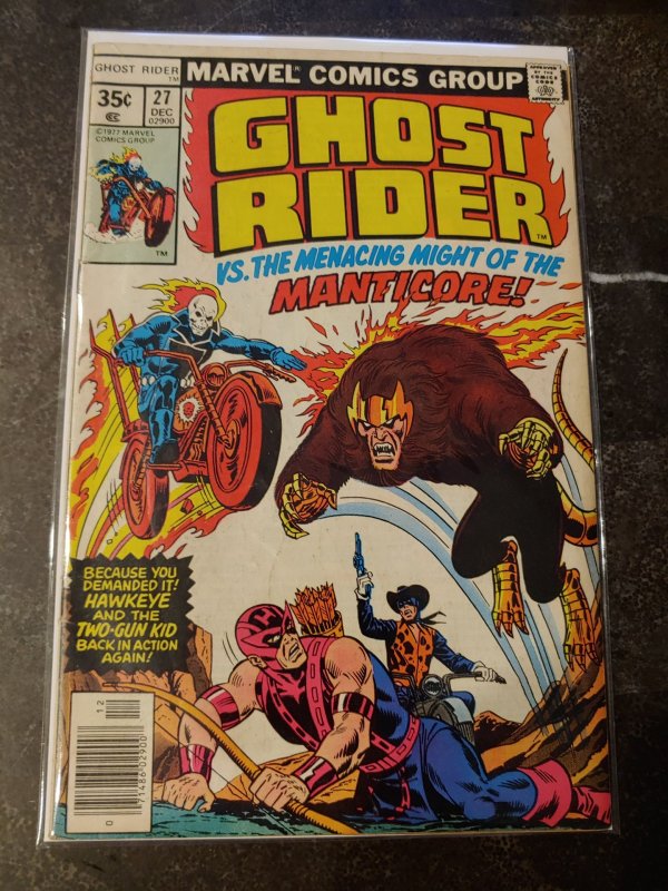 GHOST RIDER #27 HAWKEYE & TWO-GUN KID