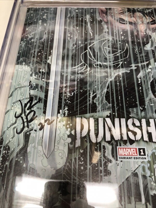 Punisher (2022) # 1 (CGC SS 9.8) Signed John Romita Jr. * Marvel Comics *Variant