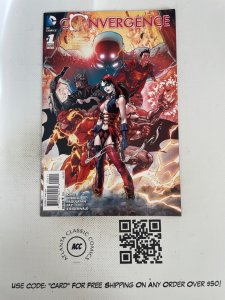 Convergence # 1 NM 1st Print Variant DC Comic Book Batman Harley Quinn 7 MS11