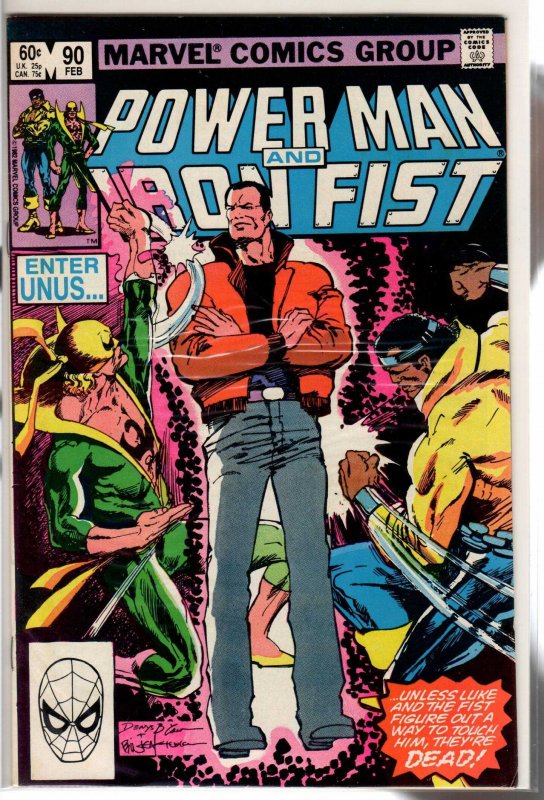 Power Man and Iron Fist #90 (1983) 7.5 VF-