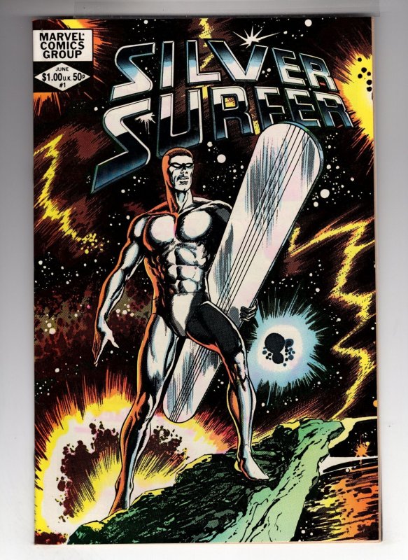 Silver Surfer #1 (1982) Stan Lee & John Byrne One-Shot Classic! / ECA1b