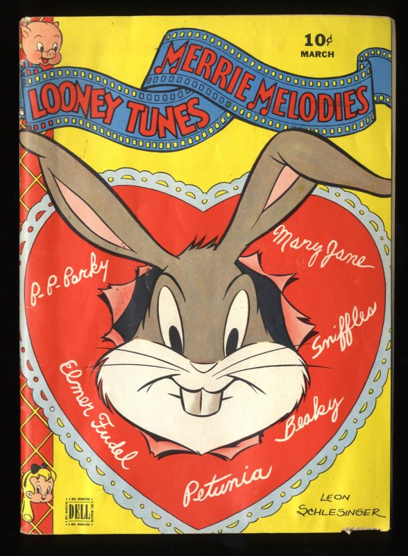 Looney Tunes and Merrie Melodies #29 VG+ 4.5 White Pages