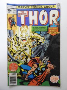 Thor #263 (1977) VG+ Condition!