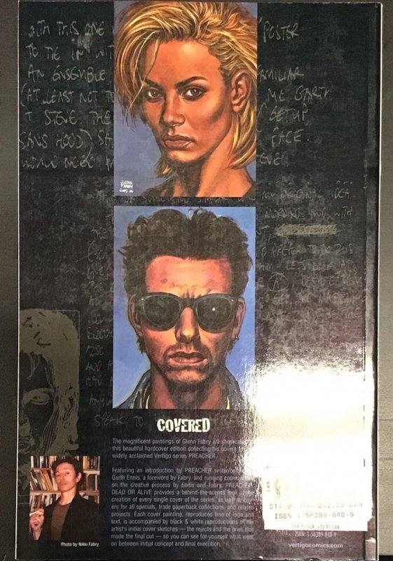 Preacher Dead Or Alive Covers TPB By Glenn Fabry Ennis Vertigo DC Graphic Novel