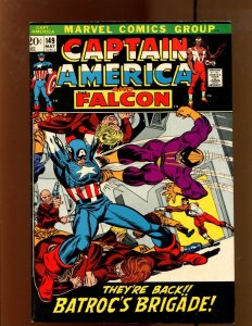 Captain America #149 - Batroc's Brigade! (8.0/8.5) 1972