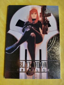 2022 Fleer Ultra Avengers Medallion #M-5 Black Widow