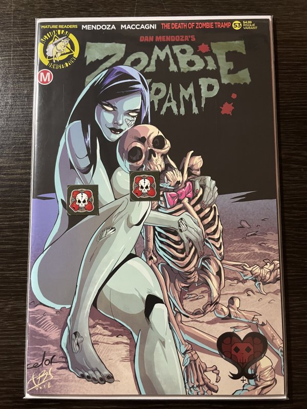 ZOMBIE TRAMP ONGOING #53 MENDOZA RISQUE ACTION LAB RARE LTD 1500 NM+