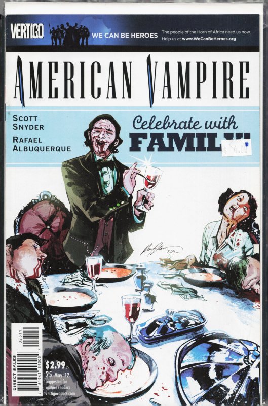 American Vampire #25 (2012) American Vampire