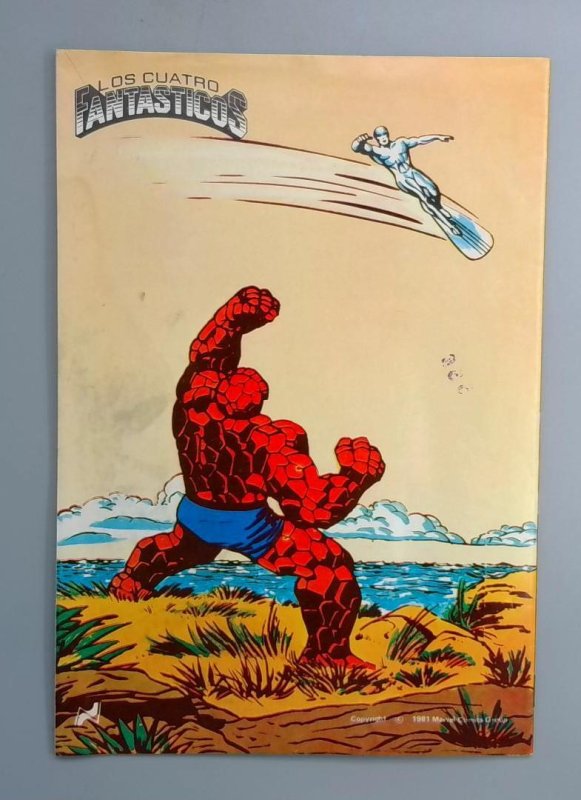 Fantastic Four #47 GD+ 1st Galactus Mexican Edition MOISTURE 1981