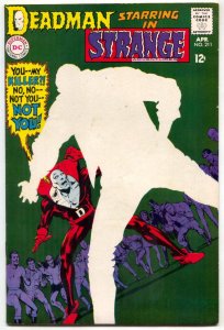 STRANGE ADVENTURES #211 1968-DC COMICS-DEADMAN-ADAMS VF
