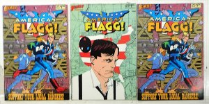 American Flagg! Lot of 3 #28 x2, 41 (1986) First Comics 1st Print Comic Books