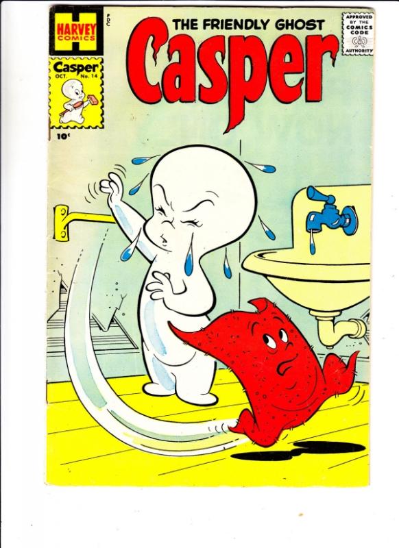 Casper, the Friendly Ghost Casper #14 (Oct-59) FN/VF Mid-High-Grade Casper, S...