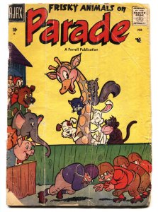 FUNNY ANIMALS ON PARADE #3-1955-Ajax-Golden-Age comic book