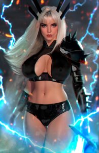 Magik Cosplay 4 Book Variant Cover Set by LARD Bigg Pigg BooKooComix Exclusive