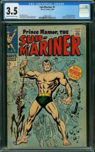 SUB-MARINER #1 CGC 3.5 (1968)  / SBD-01