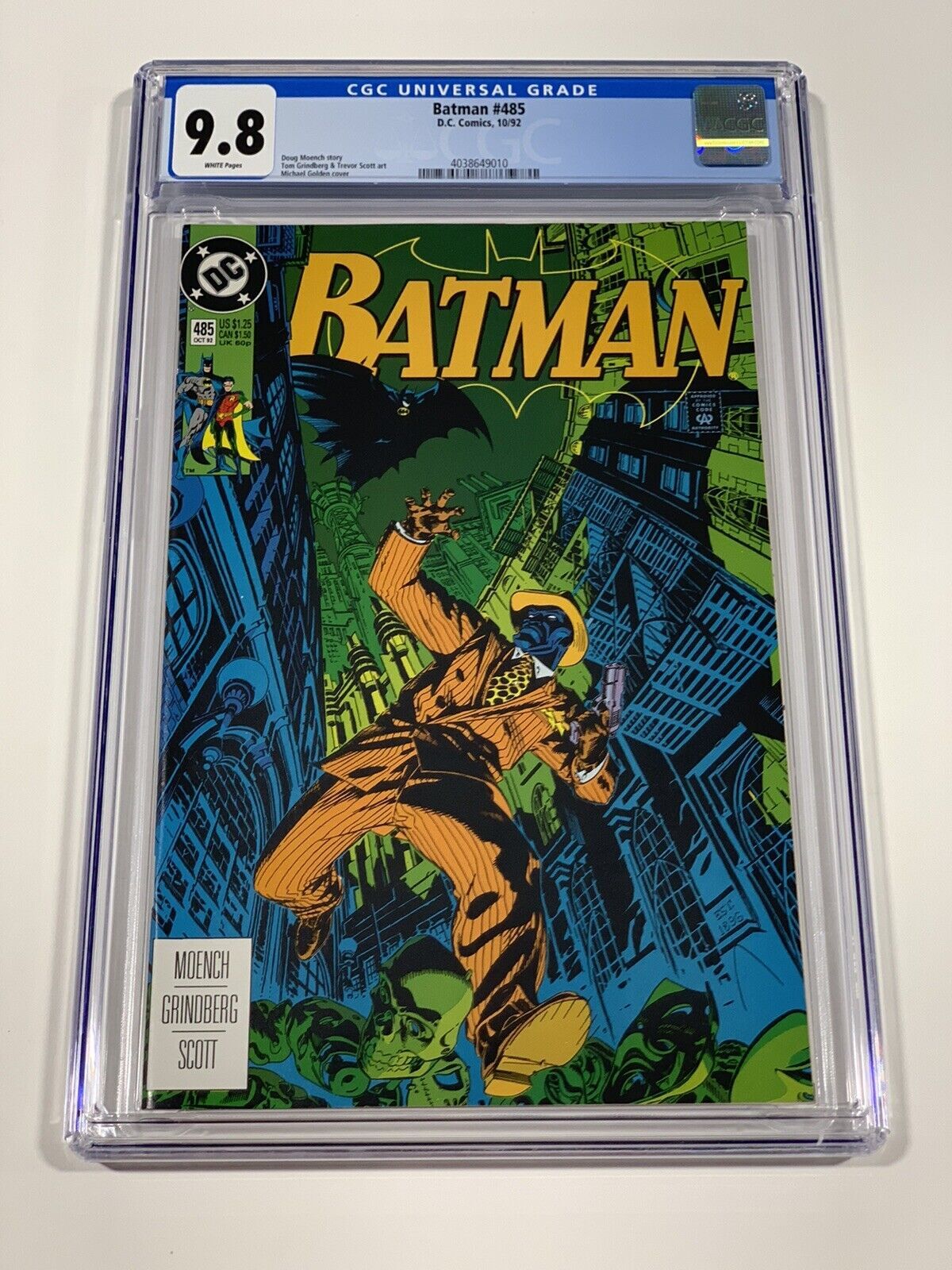 Batman 485 cgc  wp DC comics 1992 | Comic Books - Modern Age, DC Comics,  Batman, Superhero / HipComic