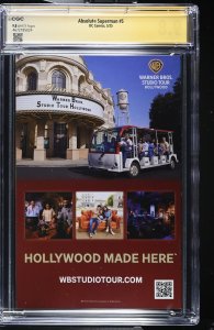 ABSOLUTE SUPERMAN #5 DC COMICS 1ST PRINT SIGNED RAFA SANDOVAL CGC SS 9.8 NM