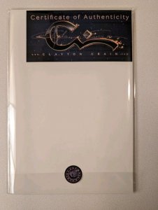 Savage Wolverine 1 Clayton Crain Variant Signed By Clayton Crain W/COA Unopened