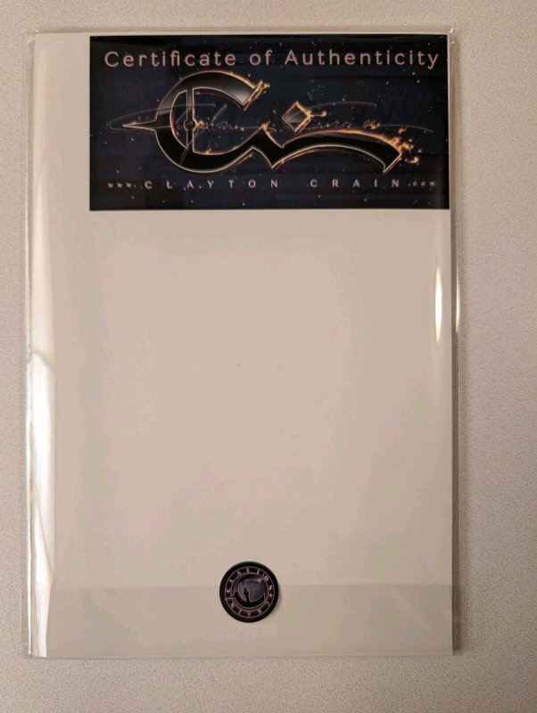 Savage Wolverine 1 Clayton Crain Variant Signed By Clayton Crain W/COA Unopened