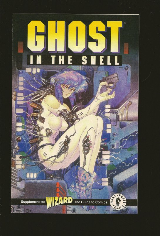 Dark Horse Comics Ghost In The Shell Wizard Mini Supplement 1995