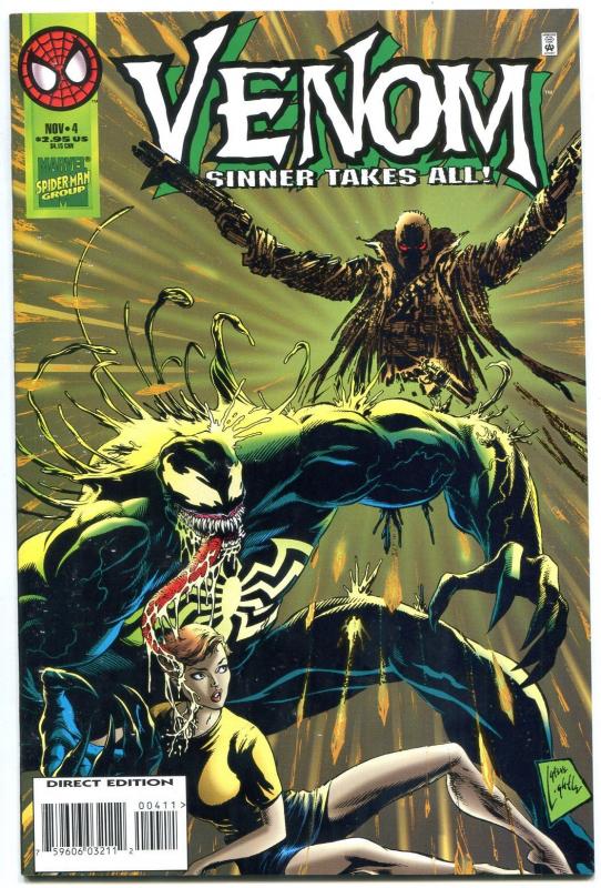 Venom: Sinner Takes All #4 1995-Sin-Eater -VF/NM