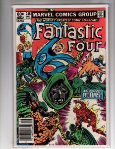 Fantastic Four #246 (1982) DR DOOM !!! John Byrne Story/Art   - [•ID#150]