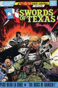 Swords of Texas #1 VF/NM; Eclipse | save on shipping - details inside