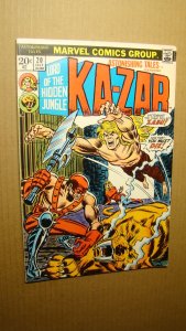 ASTONISHING TALES 20 *HIGH GRADE* KA ZAR ZABU VS VICTORIUS NICK FURY SHIELD 1972 