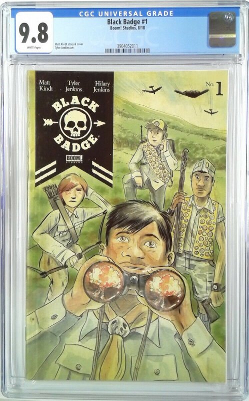 BLACK BADGE 1 CGC 9.8 (SLAB GRADE)