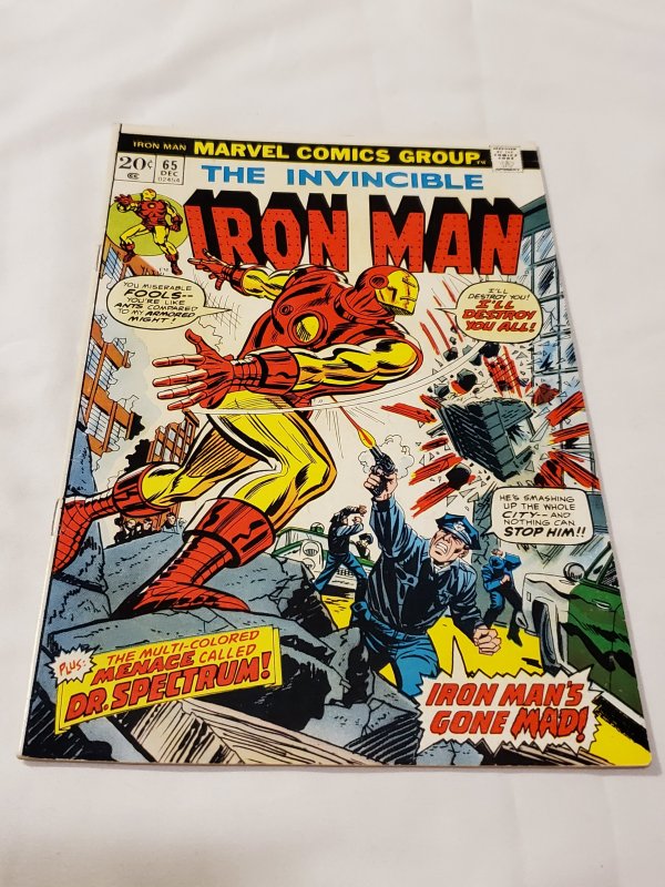 Iron Man 65 FN Cameo appearances by Luke Cage and Thor