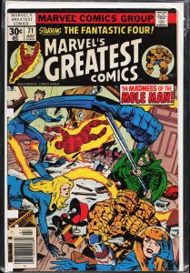 Marvel's Greatest Comics #71 (1977) Fantastic Four