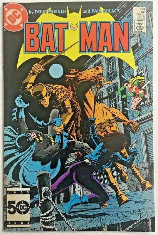BATMAN#394 FN 1986 DC COMICS