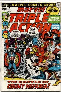Marvel Triple Action #7 (1972) The Avengers