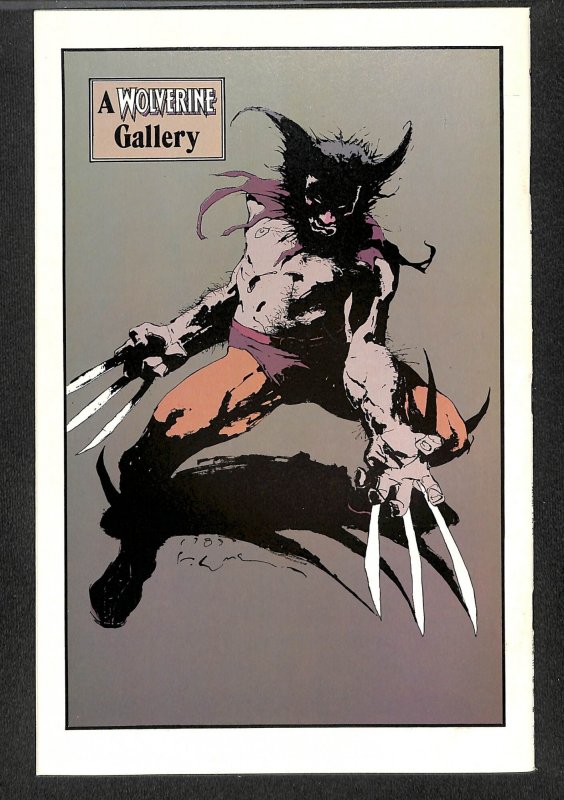 Wolverine (1988) #10 NM 9.4 Sabertooth battle!
