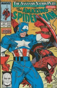 Amazing Spiderman #323 ORIGINAL Vintage 1989 Marvel Comics 1st Solo