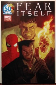 Fear Itself #1 FF 50th Variant Wolverine Hulk Spider-Man