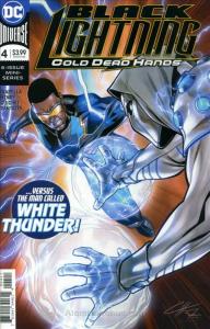 Black Lightning: Cold Dead Hands #4 VF; DC | save on shipping - details inside