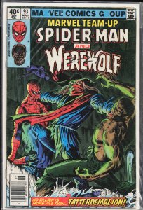 Marvel Team-Up #93 (1980) Werewolf by Night [Key Issue]
