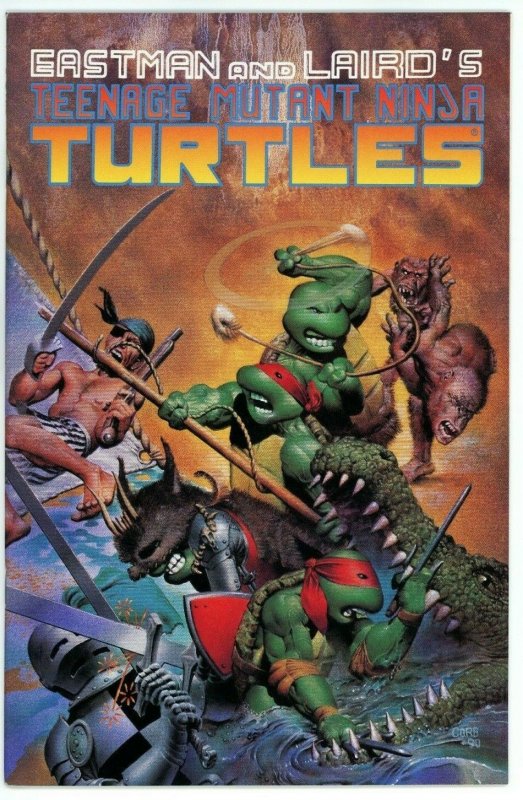 Teenage Mutant Ninja Turtles #33 (1984) - 8.5 VF+ *Turtles Take Time*