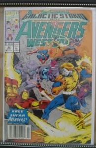 Avengers West Coast #80 (1992).  Nw45