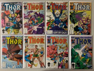 Mighty Thor lot #323-373 Marvel 41 different  books avg 8.0 VF (1982-'86)