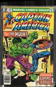 Captain America #257 (1981) Captain America