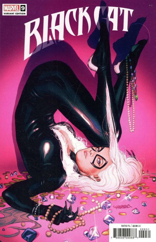 Black Cat (Marvel, 2nd Series) #9B VF/NM; Marvel | 1:25 Sway variant - we combin 