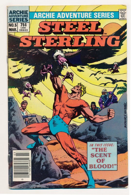 Shield Steel Sterling (1983) #1-7 FN/VF Complete Series