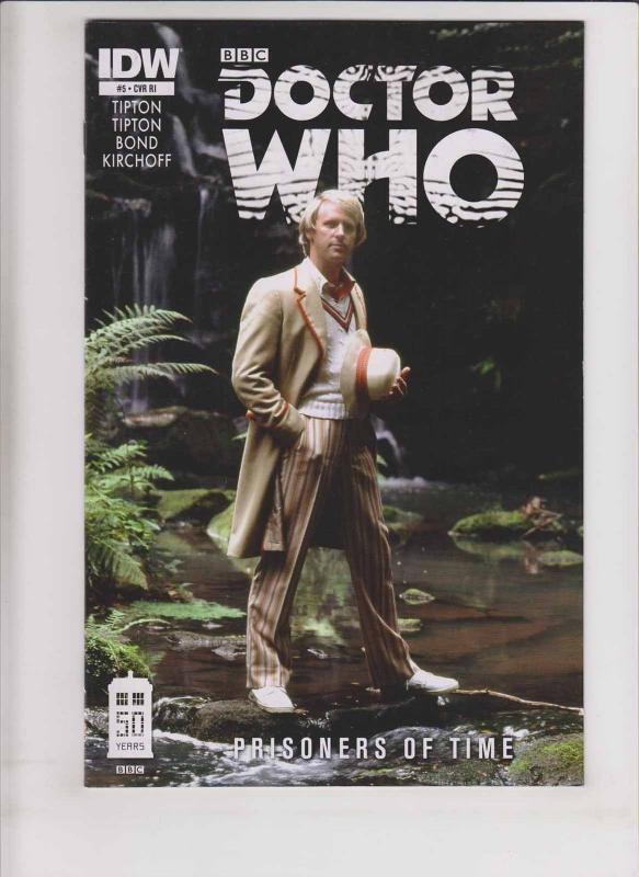 Doctor Who: Prisoners of Time #5 VF/NM retailer incentive davison photo variant 