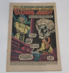 Marvel Comics Captain Marvel #34 1974 Bronze Age 1st Appearance Nitro Coverless