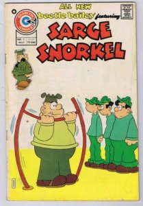 Sarge Snorkel #8 ORIGINAL Vintage 1975 Charlton Comics